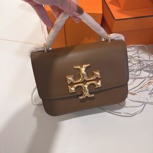 Brown Leather Crossbody Bag